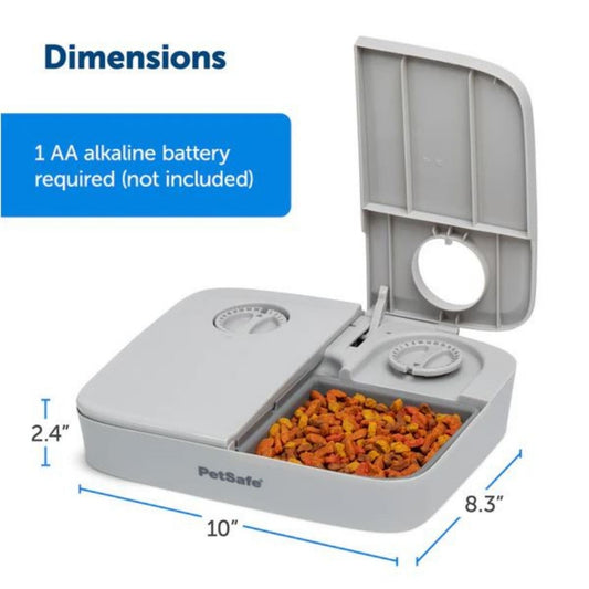 Petsafe Dog & Cat Automatic 2 Meal Feeder