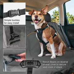 Kurgo Dog Rover Bench Seat Cover Black