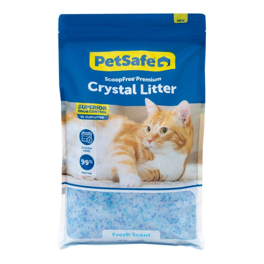 Petsafe Cat Scoop Free Premium Fresh Crystal Litter Bag 8Lbs