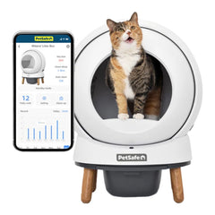 Petsafe Cat Scoop Free Smart Spin Self Cleaning Litter Box