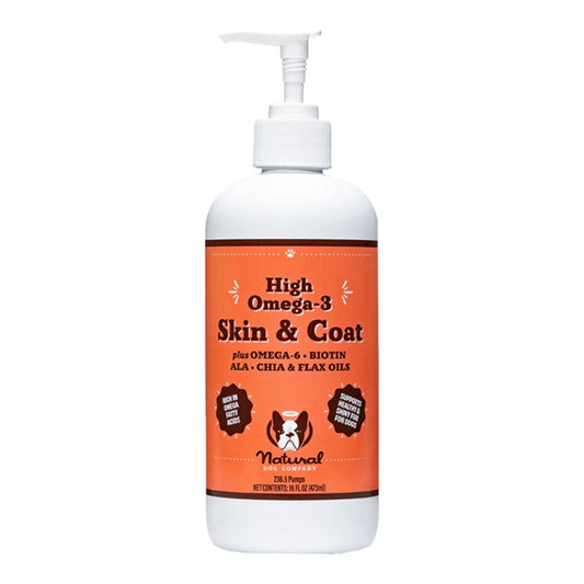 Natural Dog Company Dog Skin & Coat Oil 16oz.