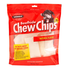 Lennox Beefhide Natural Chew Chips Dog Treat 16oz