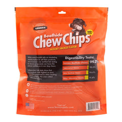 Lennox Beefhide Hickory Smoked Flavor Chew Chips Dog Treat 16oz