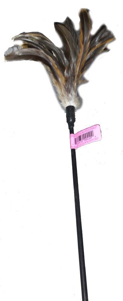 Cat Claws Cat Teaser Wiggler Wand Cat Toy Black; White 30 in