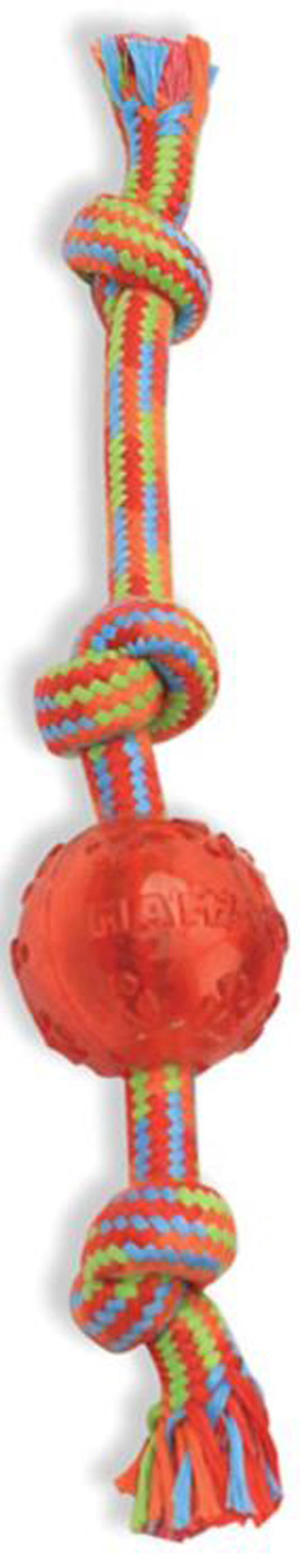 Mammoth Braidys Tug with TPR Ball Small 11in