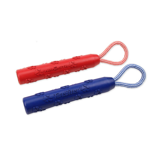 Mammoth Pet Products TireBiter Advanced Color Retriever w/Loop Handle Dog Toy 1ea/11in.