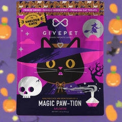 : Givepet Cat Holiday Freeze-Dried Grain Free Magic Paw - Tion 1.25Oz
