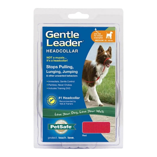 Petsafe Dog Gentle Leader Head Collar Red Medium