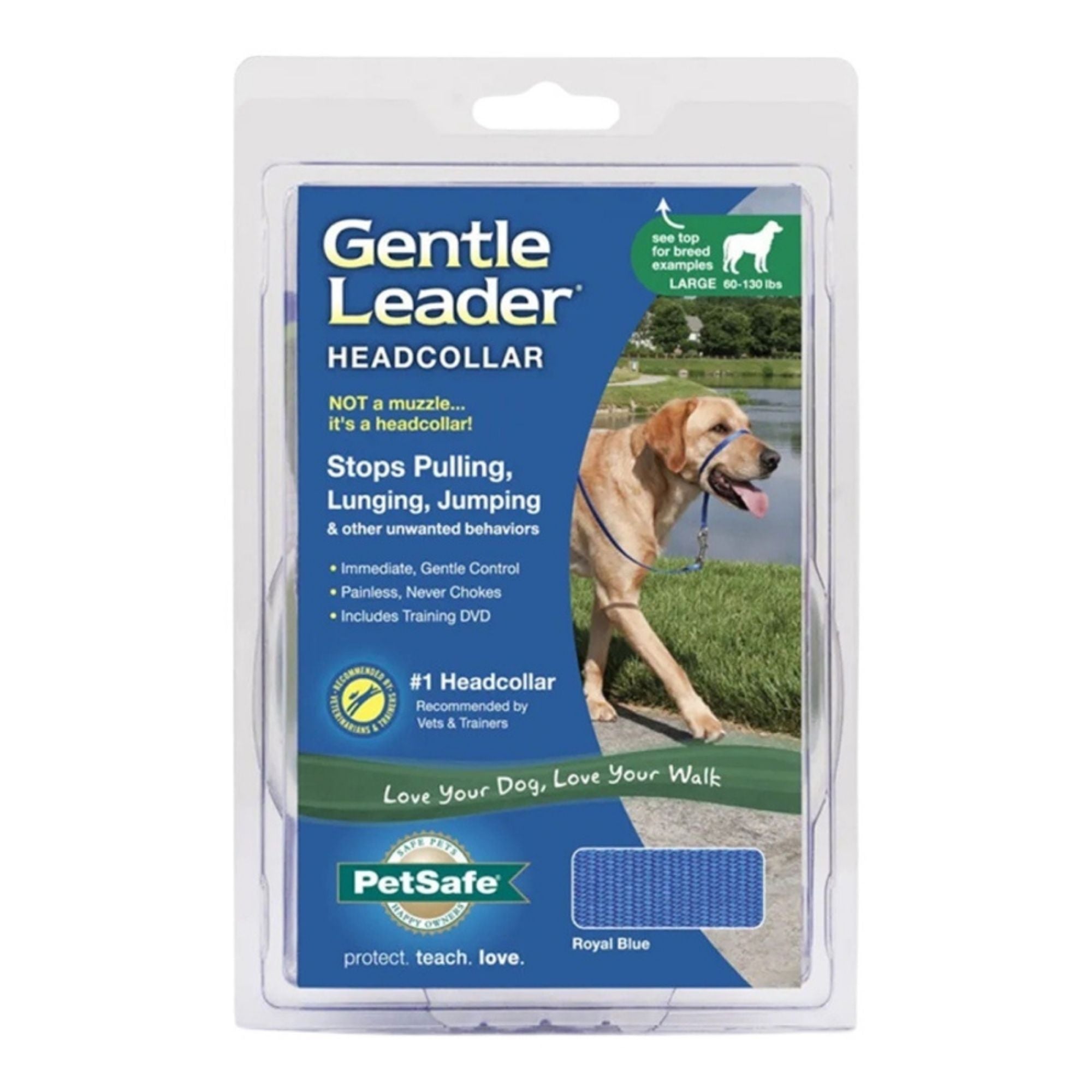 Petsafe Dog Gentle Leader Head Collar Royal Blue Large