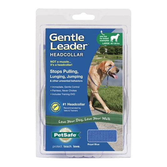 Petsafe Dog Gentle Leader Head Collar Royal Blue Large