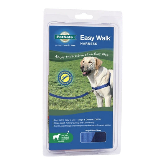 Petsafe Dog Easy Walk Harness Blue Large