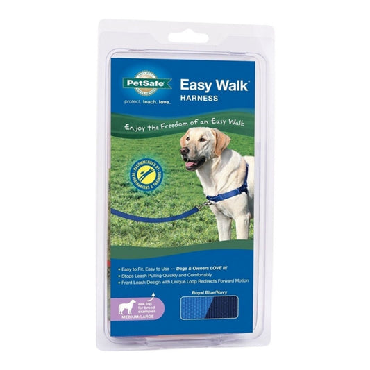 Petsafe Dog Easy Walk Harness Blue Medium / Large