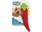 OurPets Cosmic 100% Catnip Filled Chili Pepper Hot Stuff Cat Toy Red; Green