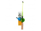 OurPets Play-N-Squeak Fishing Rod with Fish Catnip Toy Multi-Color
