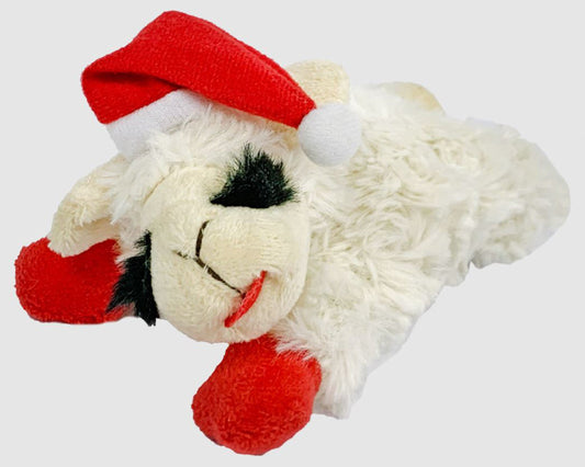 Multipet Mini Lamb Chop with Santa Hat