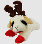 Multipet Lamb Chop with Reindeer Antlers 10.5Inches