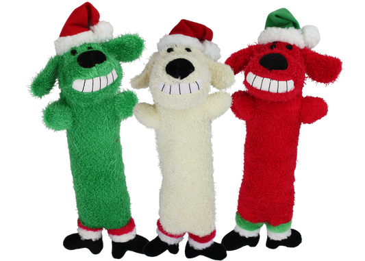 Multipet Loofa Santa(Assorted) 6 Inch