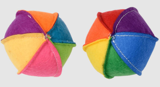 Multipet Felt B Ball 2.5 inch