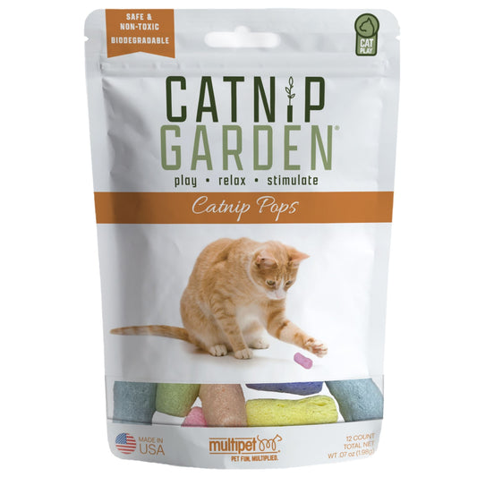 Multipet Catnip Garden Pops (12count)