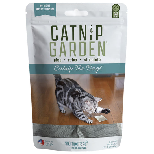 Multipet Catnip Garden Tea Bags (6 count)