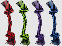 Multipet Nuts for Knots 2-Knot Rope Dog Toy Assorted 9 in