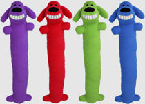Multipet Loofa Jumbo Dog Toy Assorted 24 in