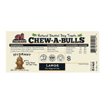 Redbarn Pet Products Chew-A-Bulls Hydrant Dog Treat Large; 6 Pack