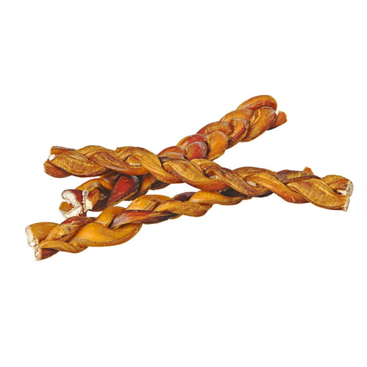 Redbarn Pet Products Braided Bully Stick Dog Treat 35ea/9 in, 35 ct