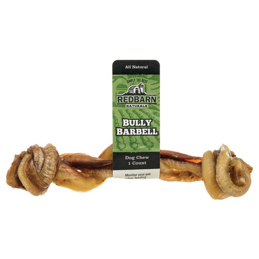 Redbarn Pet Products Bully Barbells Dog Treat 50ea/Mini, 50 ct