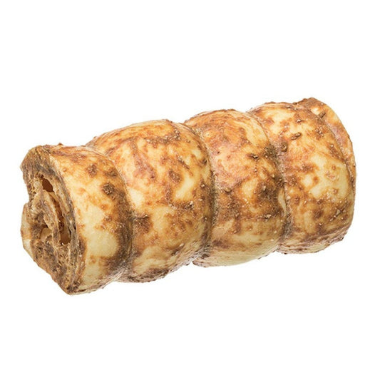Redbarn Pet Products Beef Cheek Roll Dog Treat w/Chicken & Carrot, 25ea/2.05oz. SM/MD