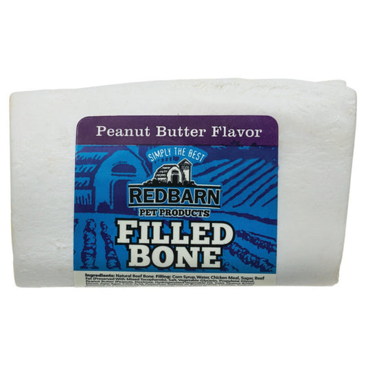 Redbarn Pet Products Filled Bone Dog Treat Peanut Butter 1ea/3.5 oz, SM