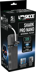 Sicce Shark Pro Nano Internal Filter 1ea/320