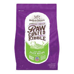 Stella & Chewys Cat Kibble - Raw Coated Cage Free Duck Recipe 5Lbs