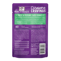Stella & Chewy's Carnivore Cravings Morsels'N'Gravy Salmon & Tuna Recipe 2.8oz. Default Title