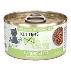 Cats In The Kitchen Cat Grain Free Kitten Lambur - Kitty Lamb Recipe 3oz. (Case of 12)