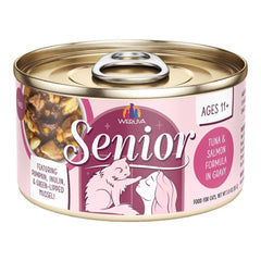 Weruva Cat Senior Tuna & Salmon Formula In Gravy 3oz. (Case of 12)