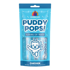 Weruva Cat Puddy Pops Lickable Treat Chicken - (Pack of 5)