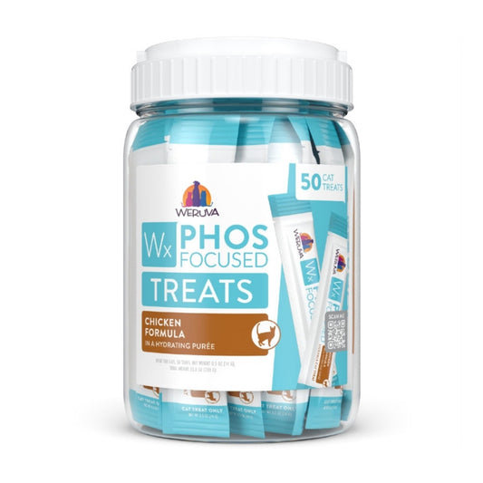 Weruva Cat Wx Phos Focused Chicken Formula Lickable Cat Treats - 50 Count