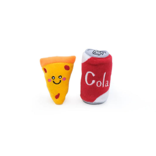 ZippyPaws NomNomz Dog Toy Pizza Cola, 1ea/One Size