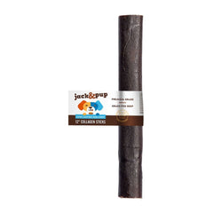 Jack & Pup Dog 6" Collagen Stick 50Ct Display Box