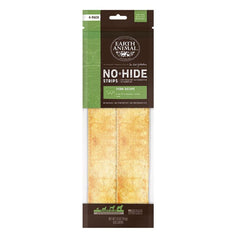 Earth Animal Dog No Hide Strips Pork 4 Pack Default Title