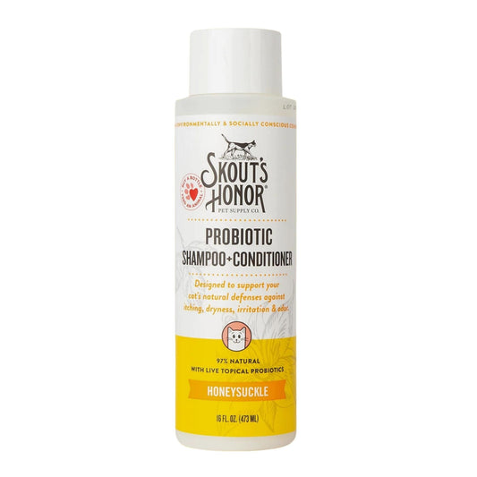 Skout's Honor Cat Shampoo & Conditioner Honeysuckle 16oz. Default Title