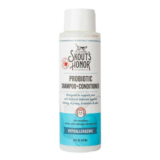 Skout's Honor Cat Shampoo & Conditioner Unscented 16oz. Default Title