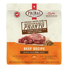 Primal Dog Freeze-Dried Pronto Beef 7oz.