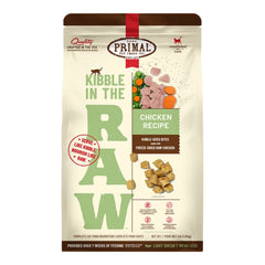 Primal Cat Kibble In The Raw Chicken 4Lbs