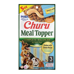 Inaba Churu Meal Topper Dog 5.07oz. Chicken Cheese