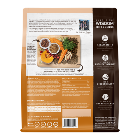 Earth Animal Dog Wisdom Air-Dried From The Soil 8Lb