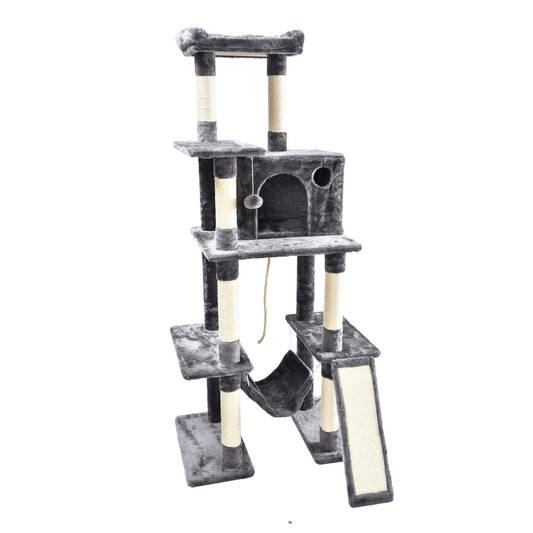 Max & Marlow Multi-Level Cat Tree 1ea/61 in.