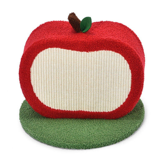 Max & Marlow Apple Novelty Cat Scratcher Apple, 1ea