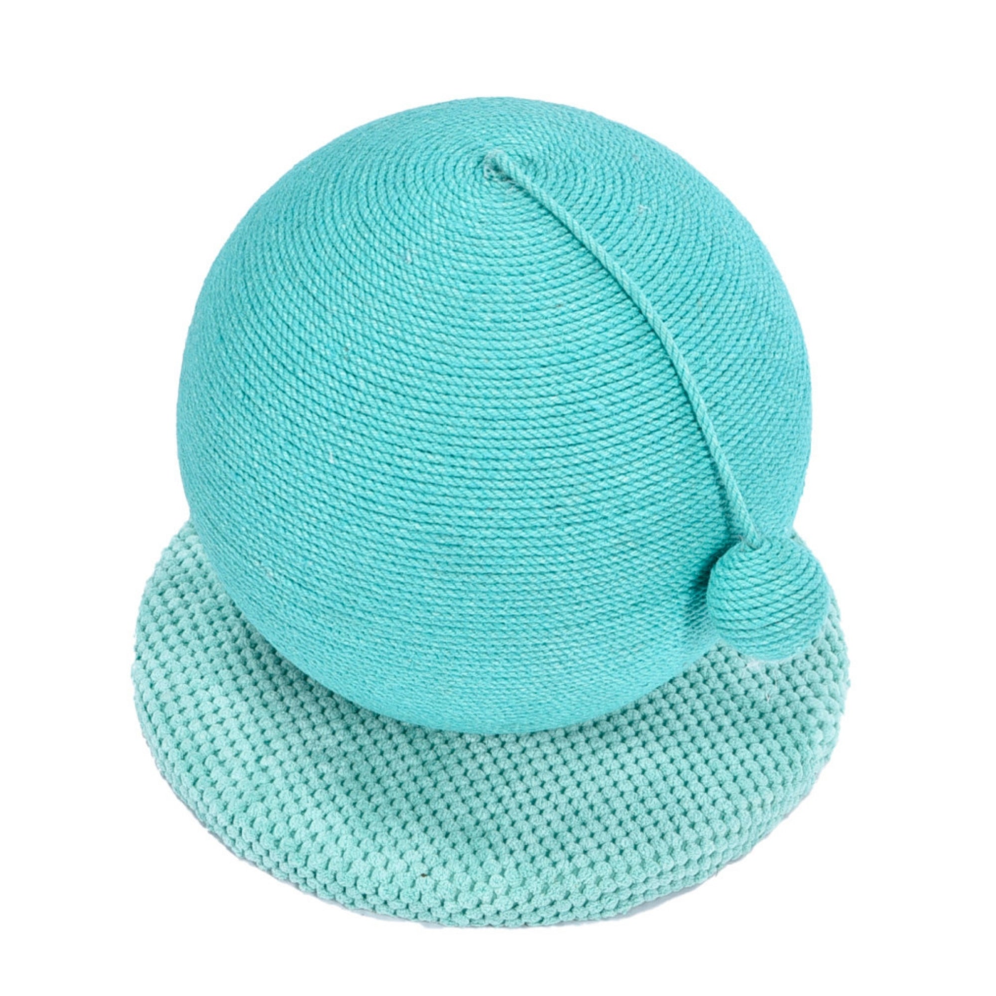 Max & Marlow Apple Novelty Cat Scratcher Blue Ball, 1ea